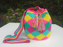 Load image into Gallery viewer, Authentic Handmade Mochilas Wayuu Bags - Small Trinidad