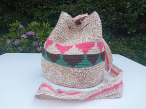 Authentic Handmade Mochilas Wayuu Bags - Small Yopal