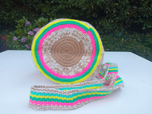 Load image into Gallery viewer, Authentic Handmade Mochilas Wayuu Bags - MEDIANA Moncerrate
