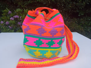 Authentic Handmade Mochilas Wayuu Bags - Small Guatavita