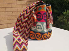 Load image into Gallery viewer, Cross-body Handmade Bags Mochilas Wayuu Collection Caribe - Guajira