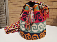 Load image into Gallery viewer, Cross-body Handmade Bags Mochilas Wayuu Collection Caribe - Guajira