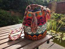 Load image into Gallery viewer, Cross-body Handmade Bags Mochilas Wayuu Collection Caribe - Guajira
