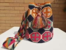 Load image into Gallery viewer, Cross-body Handmade Bags Mochilas Wayuu Collection Caribe - Las Olas