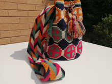 Load image into Gallery viewer, Cross-body Handmade Bags Mochilas Wayuu Collection Caribe - Las Olas