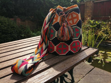 Load image into Gallery viewer, Cross-body Handmade Bags Mochilas Wayuu Collection Caribe - Las Olas