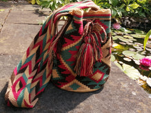 Load image into Gallery viewer, Handmade Cross-body Bags Mochilas Wayuu Collection Andes - Rosa