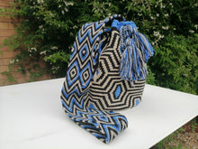 Load image into Gallery viewer, Authentic Handmade Mochilas Wayuu Bags - Cielo Ocho
