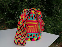 Load image into Gallery viewer, Authentic Handmade Mochilas Wayuu Bags - Carnaval Siete
