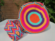 Load image into Gallery viewer, Authentic Handmade Mochilas Wayuu Bags - Carnaval Ocho