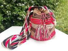 Load image into Gallery viewer, Authentic Handmade Mochilas Wayuu Bags - Rainbow Uno