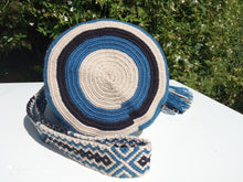 Load image into Gallery viewer, Authentic Handmade Bags Mochilas Wayuu CARNAVAL COLLECTION MEDIANA Mar