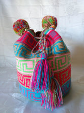 Load image into Gallery viewer, Authentic Bags Mochilas Wayuu - Matizada Uno Pon Pon