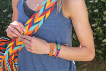 Load image into Gallery viewer, Authentic Handmade Wayuu Bracelets Rainbow V