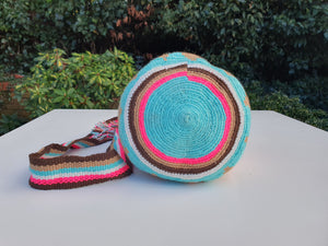 Authentic Handmade Bags Mochilas Wayuu Arcoiris COLLECTION MEDIANA Acacias