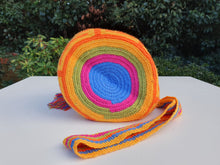 Load image into Gallery viewer, Authentic Handmade Bags Mochilas Wayuu Arcoiris COLLECTION MEDIANA Manzanares