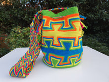 Load image into Gallery viewer, Mochila Wayuu Authentic Handmade Mochila Wayuu - ARCOIRIS COLLECTION -La Lucha