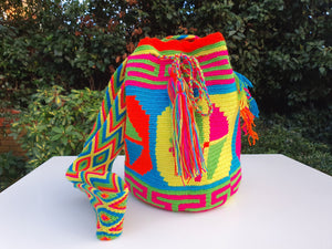 Mochila Wayuu Authentic Handmade Mochila Wayuu - ARCOIRIS COLLECTION -Las Américas