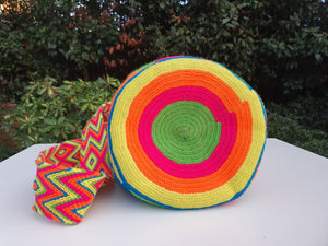 Mochila Wayuu Authentic Handmade Mochila Wayuu - ARCOIRIS COLLECTION -Loma Fresca