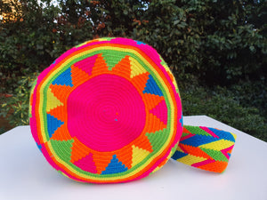 Mochila Wayuu Authentic Handmade Mochila Wayuu - ARCOIRIS COLLECTION - Fundación