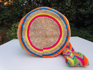 Mochila Wayuu Authentic Handmade Mochila Wayuu - ARCOIRIS COLLECTION - Guamal