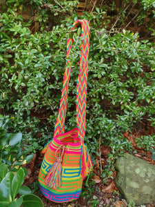 Mochila Wayuu Authentic Handmade Mochila Wayuu - ARCOIRIS COLLECTION - Nueva Granada