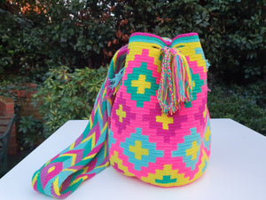 Mochila Wayuu Authentic Handmade Mochila Wayuu - ARCOIRIS COLLECTION - Pedraza