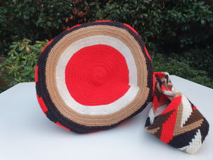Mochila Wayuu Authentic Handmade Mochila Wayuu - ARCOIRIS COLLECTION - Pueblo