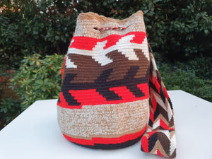 Mochila Wayuu Authentic Handmade Mochila Wayuu - ARCOIRIS COLLECTION - Pueblo Viejo