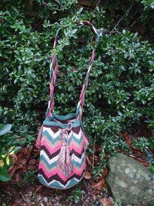 Mochila Wayuu Authentic Handmade Mochila Wayuu - ARCOIRIS COLLECTION -Arjona