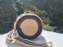 Load image into Gallery viewer, Authentic Handmade Bags Mochilas Wayuu COLLECTION MEDIANA Viva Colombia Rombos Summer 26