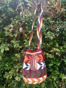 100% Authentic Handmade Mochila Wayuu A Piece of Colombian Culture - CATAMBUCO