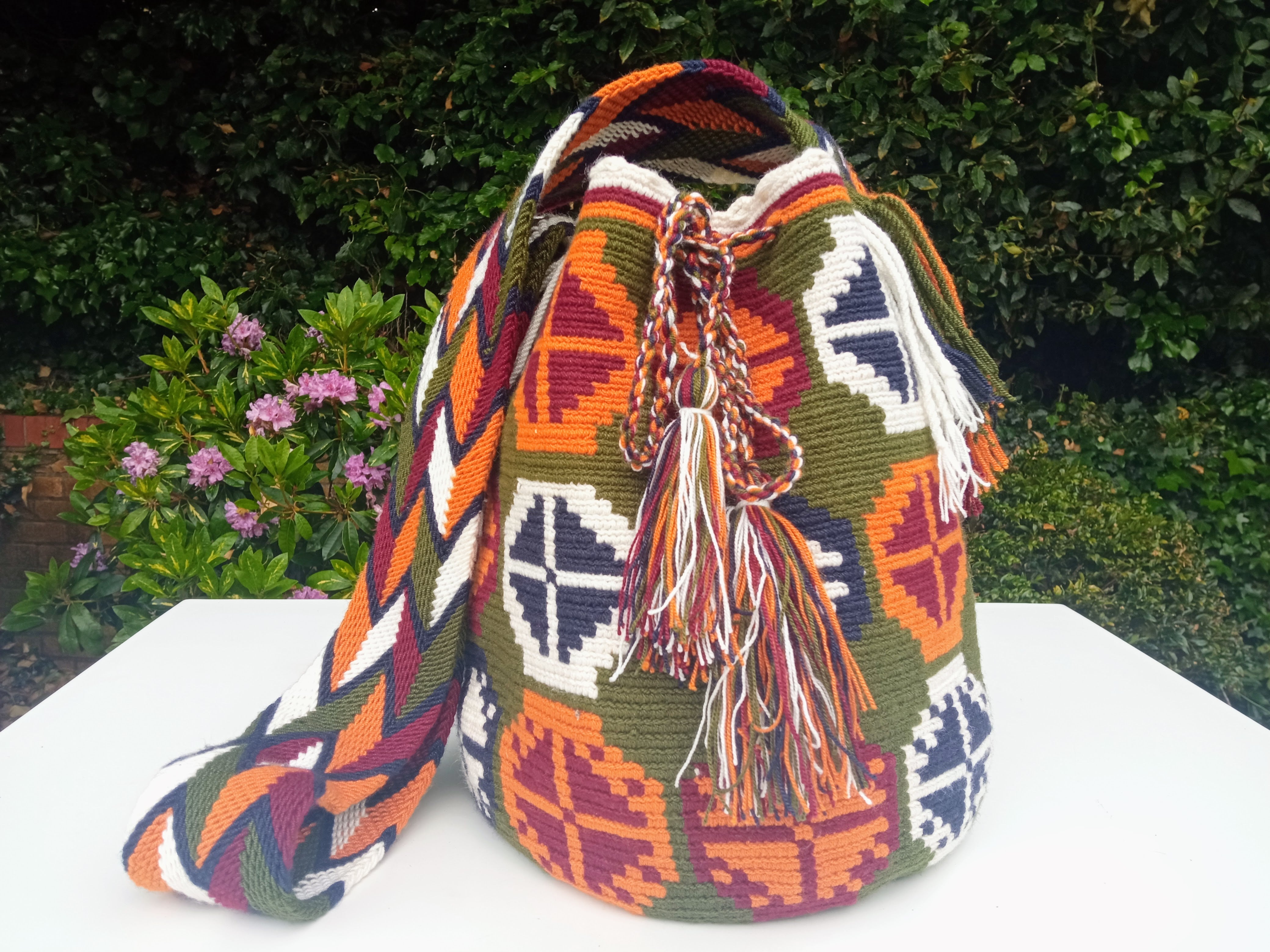 Mochila Wayuu 100% Authentic Handmade Beautiful, Unique and Practical