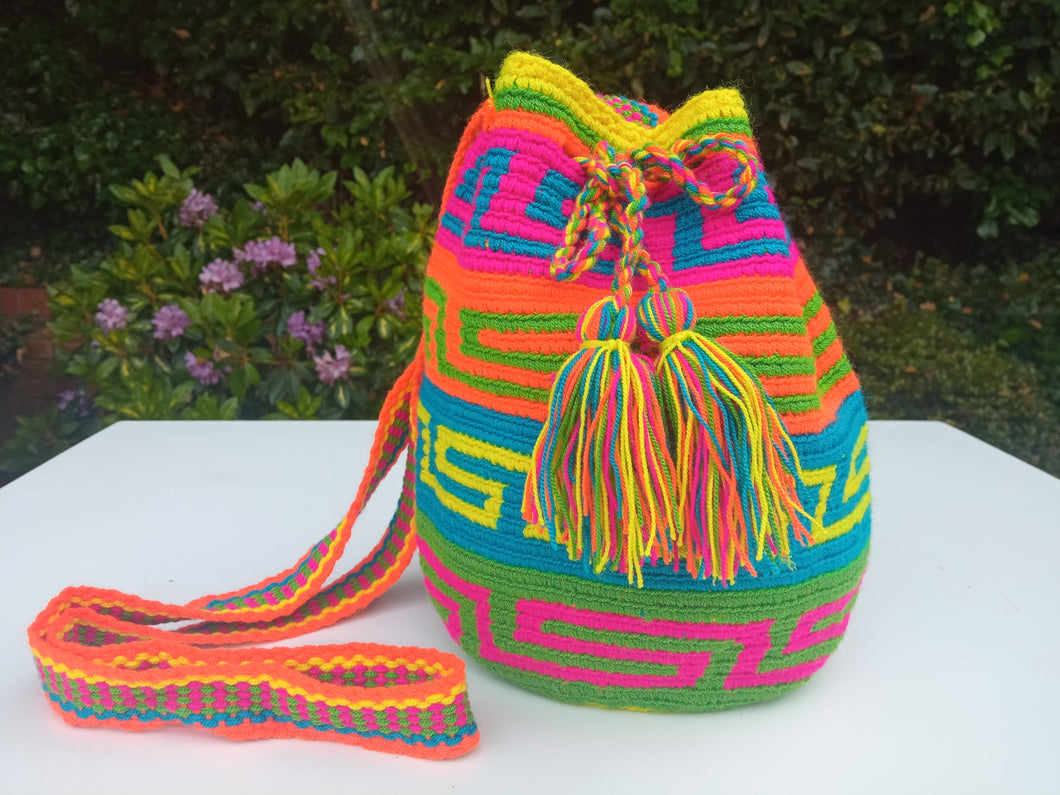 Authentic Handmade Mochilas Wayuu Bags - Small Suba