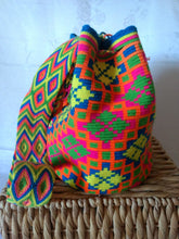 Load image into Gallery viewer, Authentic Boho Bags Mochilas Wayuu - Carnaval Dos
