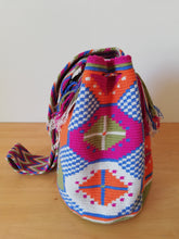 Load image into Gallery viewer, Authentic Handmade Mochilas Wayuu Bags- Carnaval de Color