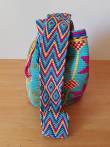 Authentic Handmade Mochilas Wayuu Bags- Carnaval de Color Tres