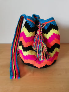 Authentic Handmade Mochilas Wayuu Bags - Mediana 19
