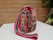Load image into Gallery viewer, Authentic Handmade Mochilas Wayuu Bags - Mediana Cinco