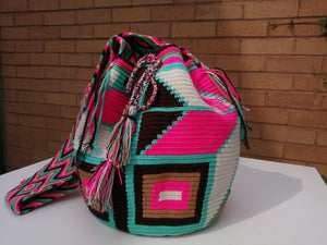 Authentic Handmade Mochilas Wayuu Bags - Feria