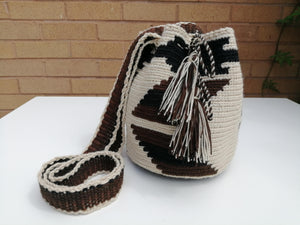 Authentic Handmade Mochilas Wayuu Bags - Small Chia