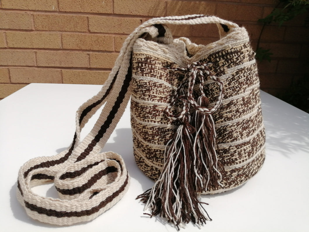 Authentic Handmade Mochilas Wayuu Bags - Small Cajica