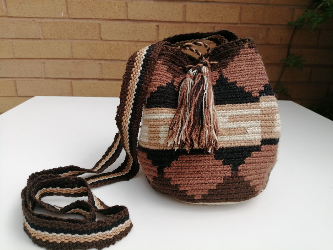 Authentic Handmade Mochilas Wayuu Bags - Small Medellin