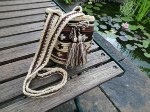 Authentic Handmade Mochilas Wayuu Bags - Small Zipaquira