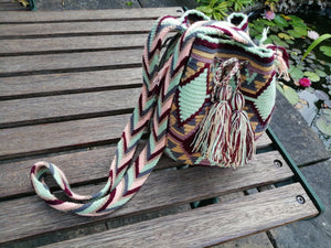Authentic Handmade Mochilas Wayuu Bags - Mediana Suba