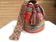 Load image into Gallery viewer, Cross-body Handmade Bags Mochilas Wayuu Collection Caribe - Tayrona