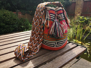 Cross-body Handmade Bags Mochilas Wayuu Collection Caribe - Tayrona