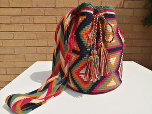 Cross-body Handmade Bags Mochilas Wayuu Collection Caribe - San Bernardo