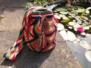 Cross-body Handmade Bags Mochilas Wayuu Collection Caribe - San Bernardo