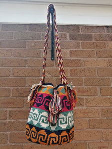 Cross-body Handmade Bags Mochilas Wayuu Collection Caribe - Guajira